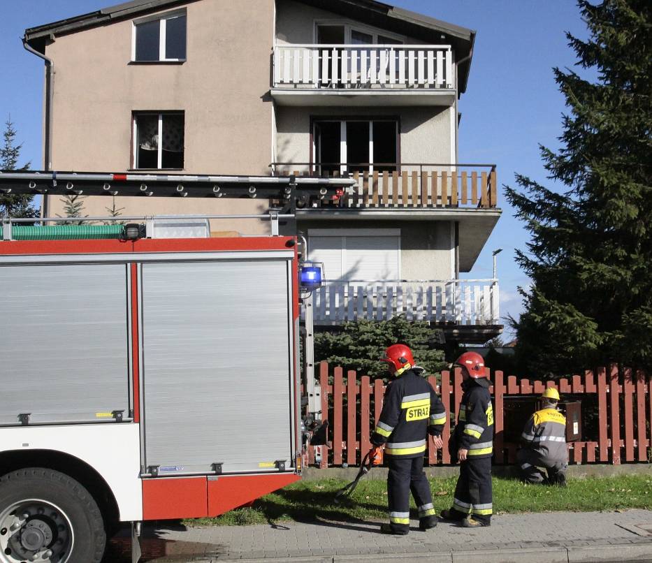 Pożar we Władysławowie 21.09.2016. Winny może być gaz