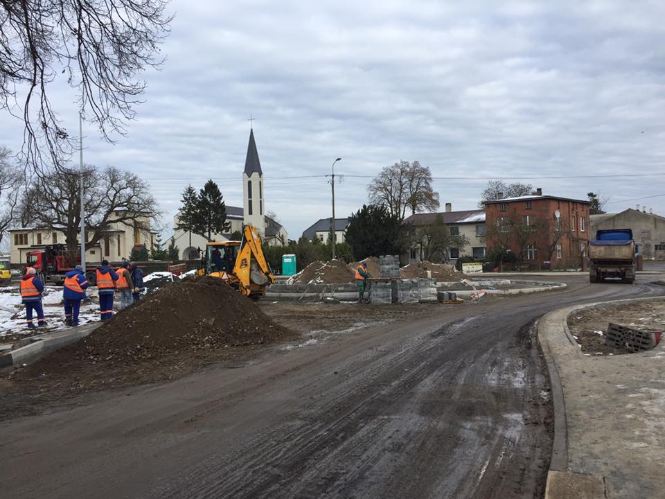 Remontowana droga Smolno-Mrzezino już przejezdna