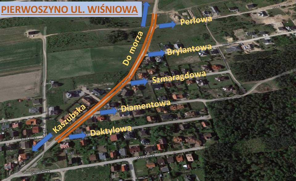 Budowa ul. Wiśniowej w Pogórzu na początku przyszłego roku
