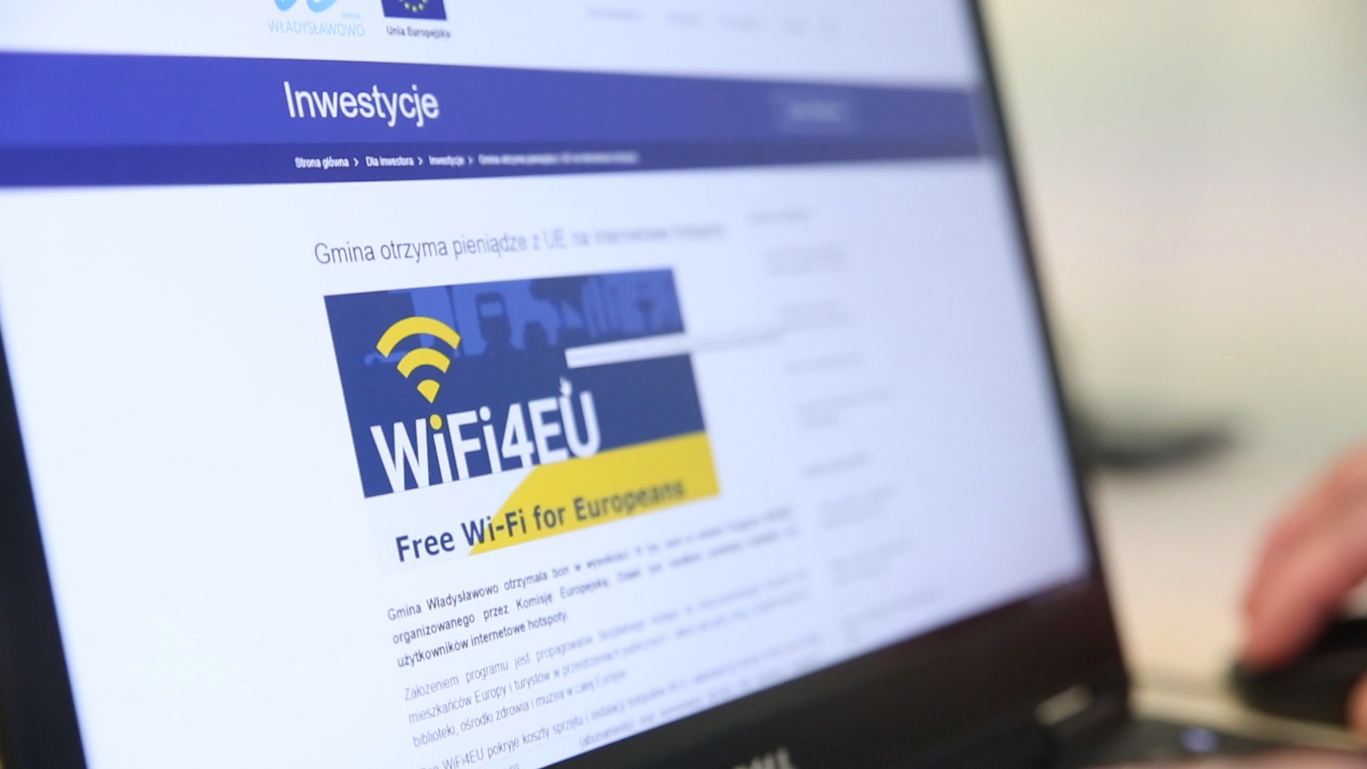 Darmowa sieć WiFi na ul. gen. J. Hallera we Władysławowie