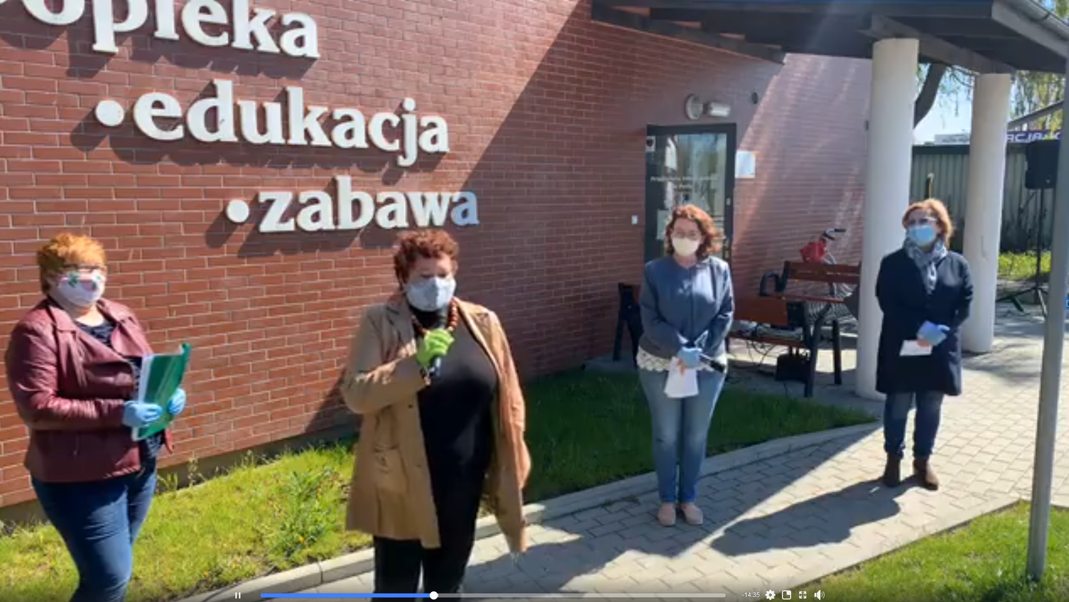 Briefing w sprawie otwarcia przedszkola samorządowego i żłobka „Pucki Klub Malucha”. W Pucku