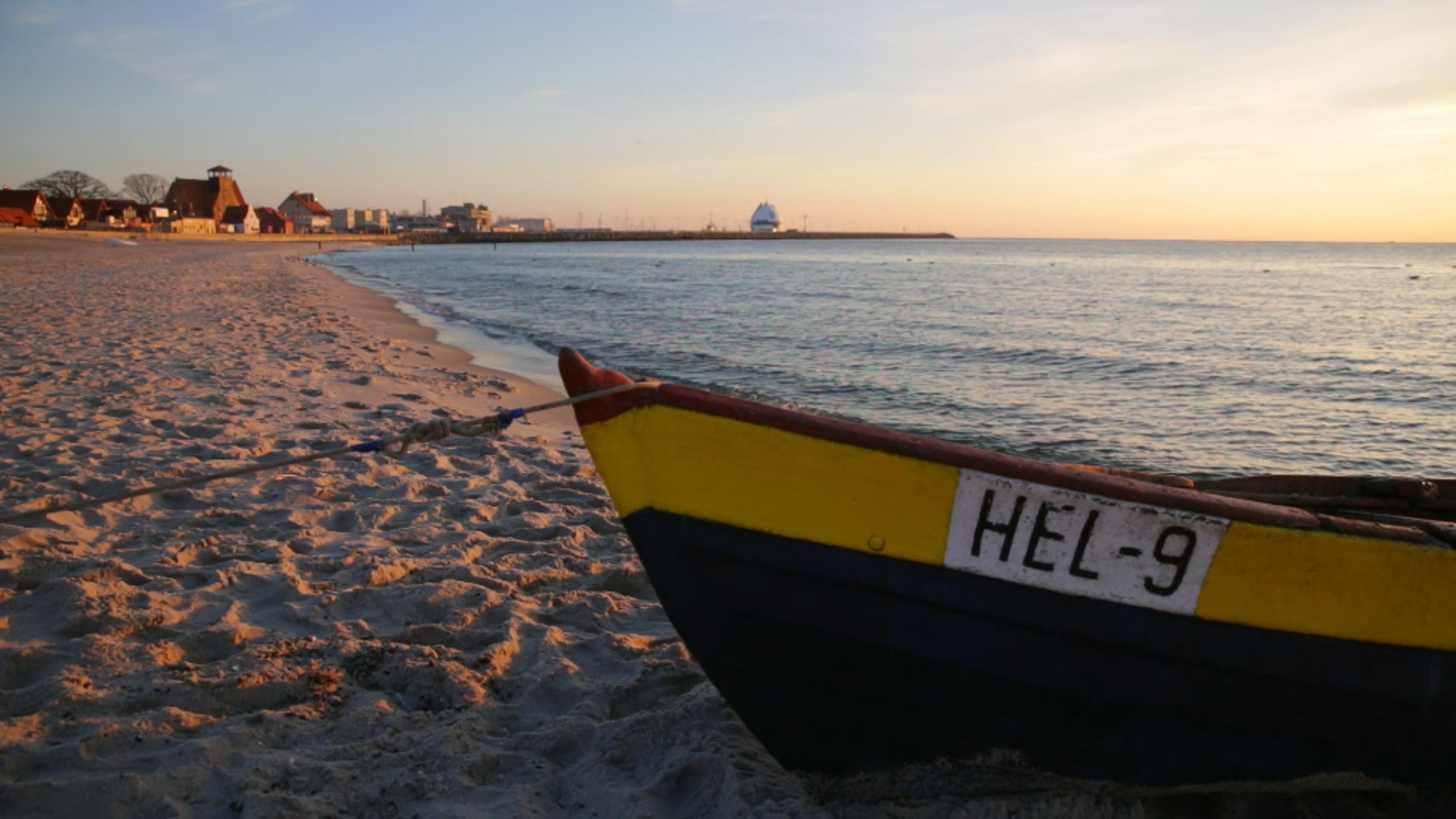 Półwysep Helski z jedną z najbezpieczniejszych plaż w Europie