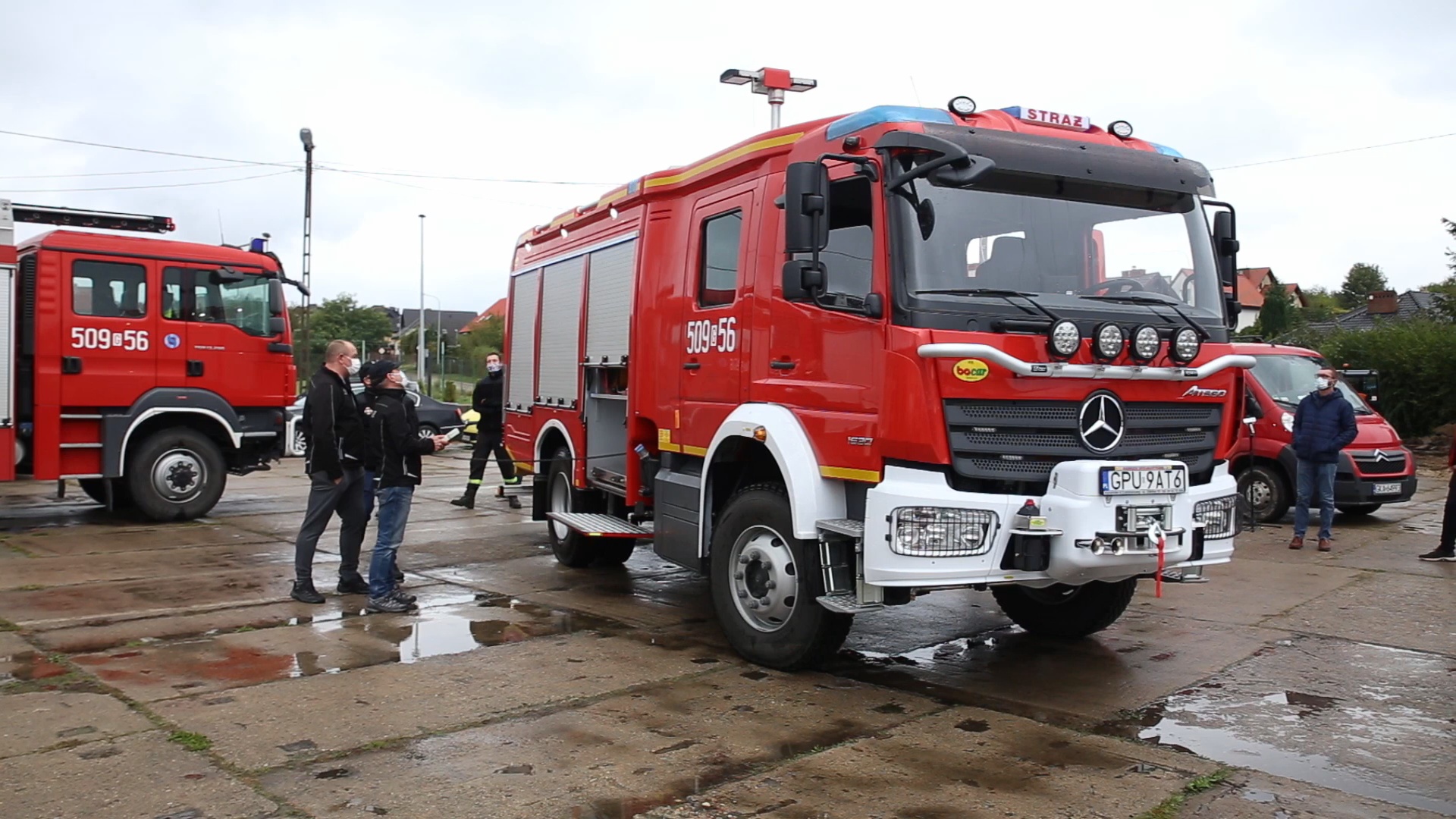 Nowy wóz strażacki w gminie Kosakowo