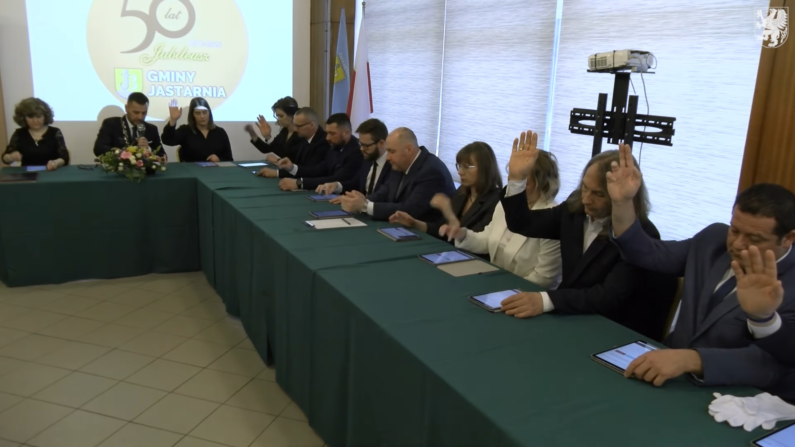 Jastarnia świętuje 50-lecie nadania praw miejskich Uroczysta sesja Rady Miejskiej