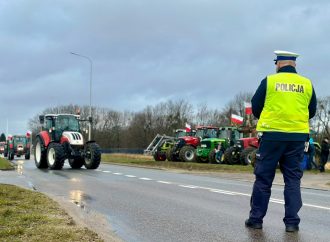 Protesty rolników: na drogach w powiecie puckim mogą wystąpić utrudnienia w ruchu