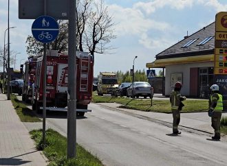 Rowerzysta potrącony na ul. Wojska Polskiego w Pucku: lądował śmigłowiec LPR