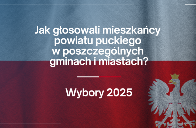 Powiat pucki wybrał: szczegółowe wyniki i frekwencja w poszczególnych gminach | WYNIKI WYBORÓW 2025