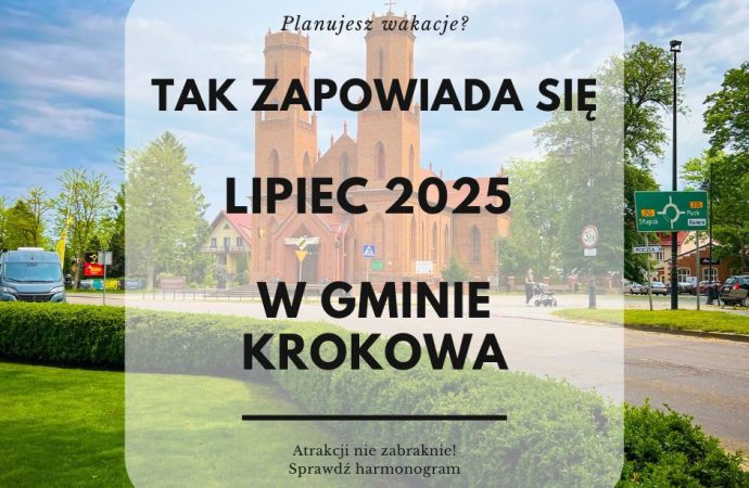 Lipiec 2025 w gminie Krokowa: kalendarz pełen atrakcji!