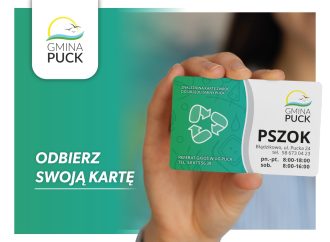 Gmina Puck wprowadza karty PSZOK! Koniec z potwierdzeniami opłat