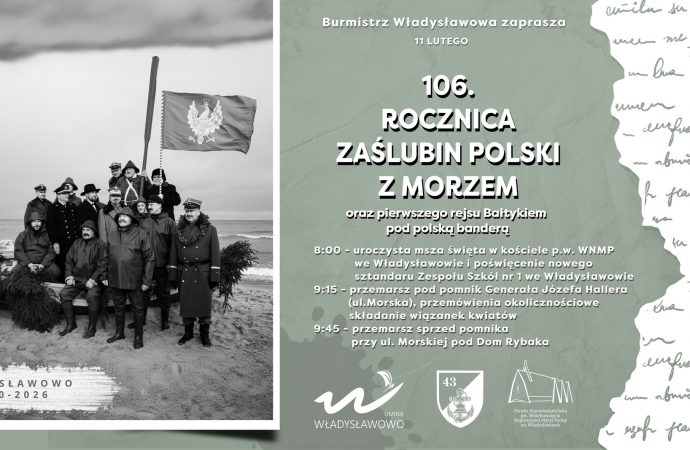 106. rocznica zaślubin Polski z morzem we Władysławowie: program obchodów
