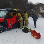 Groźny wypadek w Chłapowie. Paralotniarz spadł z klifu z wysokości kilku metrów