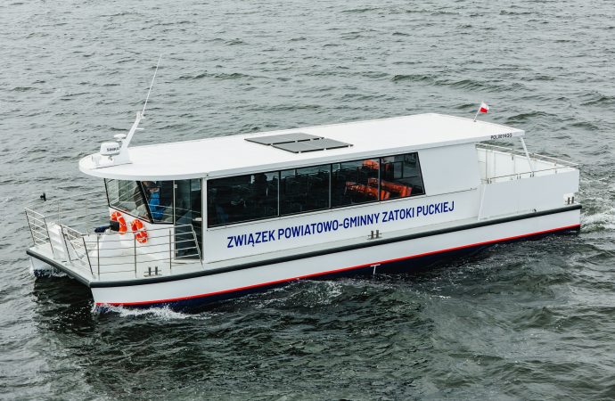 Tramwaj wodny rusza po Zatoce Puckiej. Od 16 maja popłyniesz z Pucka do Chałup