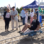 Plaża w Rewie dla osób niepełnosprawnych